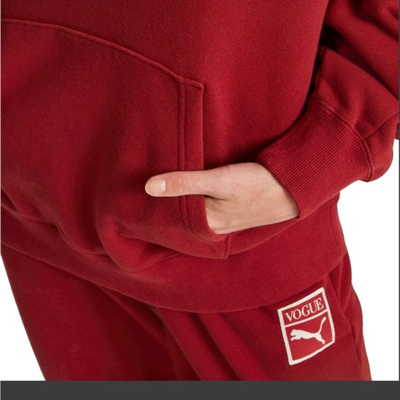 Puma x Vogue Oversized Hoodie TR (Intense Red) Women's 536691-22 - Picture 5 of 7